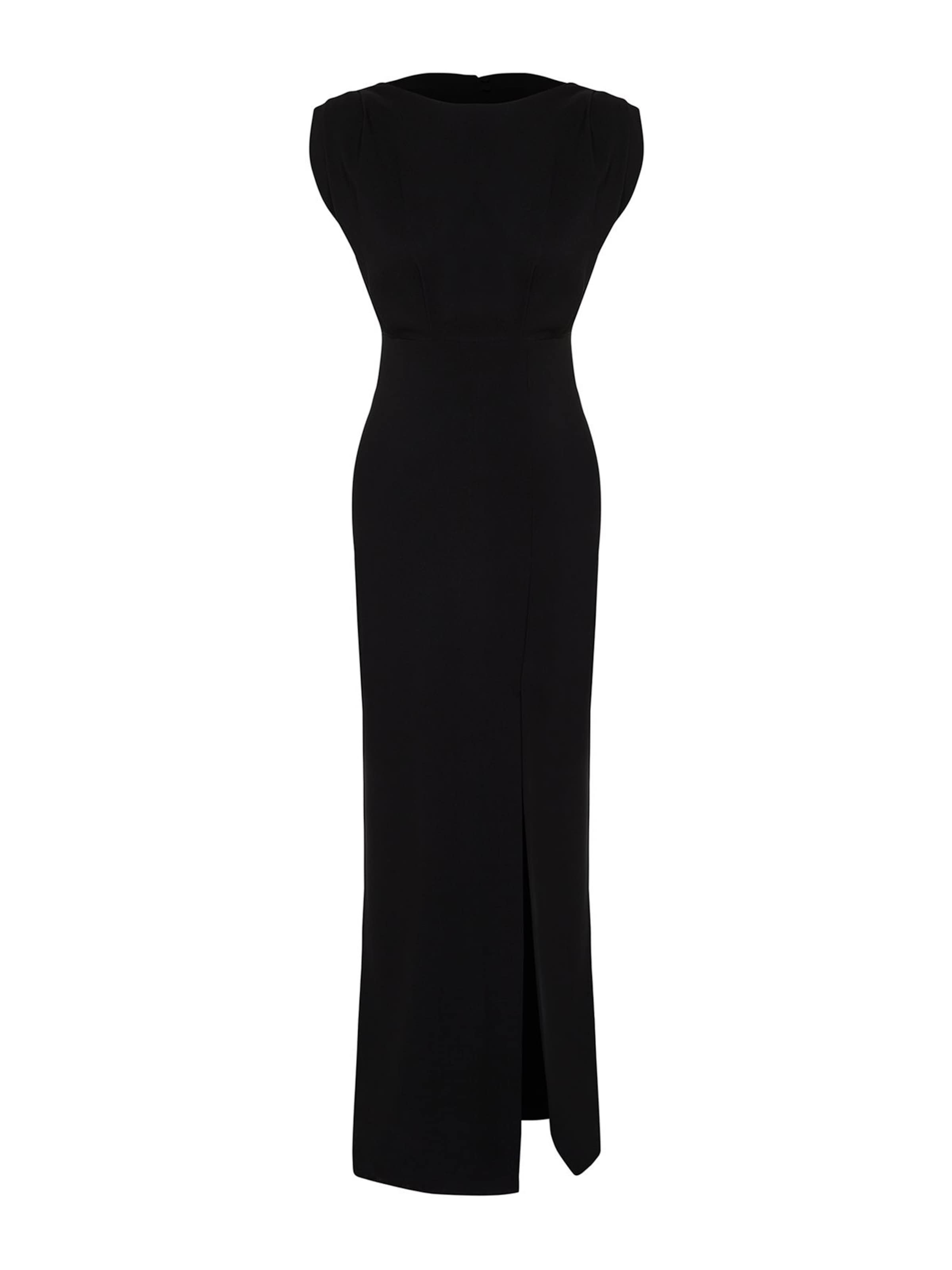 Trendyol Evening Dress in Black: front