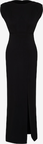 Trendyol Avondjurk in Zwart: voorkant