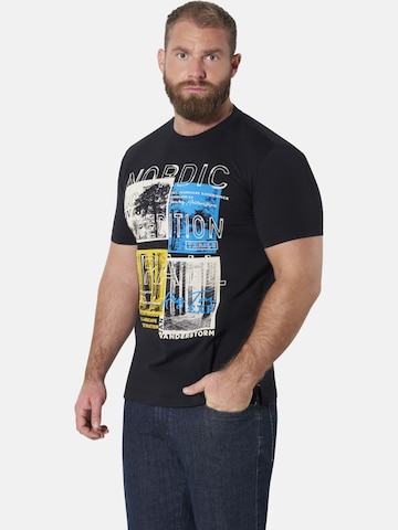Jan Vanderstorm Shirt 'Tandrup' in Black