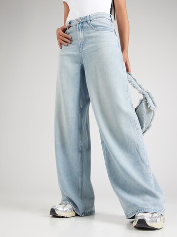 Miss Sixty Wide leg Jeans i blå: framsida