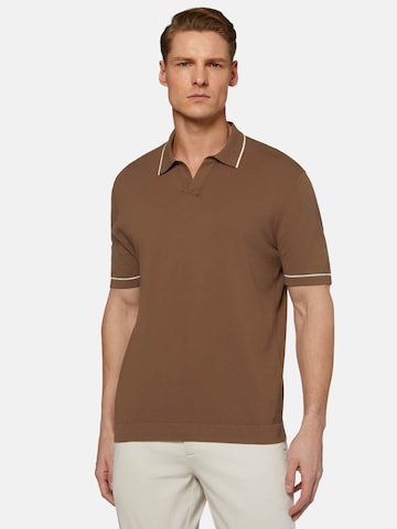 Boggi Milano - Camiseta en marrón: frente