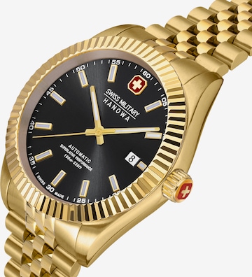 SWISS MILITARY HANOWA Analog Watch in Gold