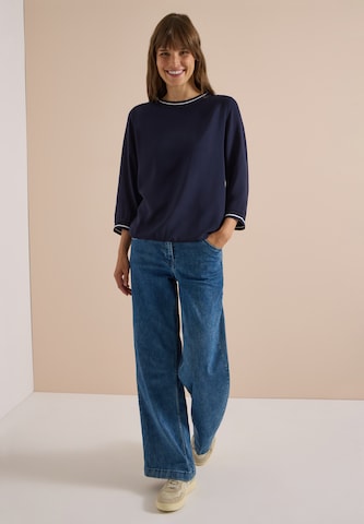 CECIL 3/4-Arm Blusenshirt in Blau