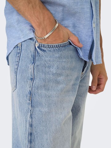 Only & Sons Regular Jeans 'ONSFade' in Blue