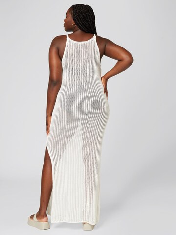 A LOT LESS Knit dress 'Ester' in White