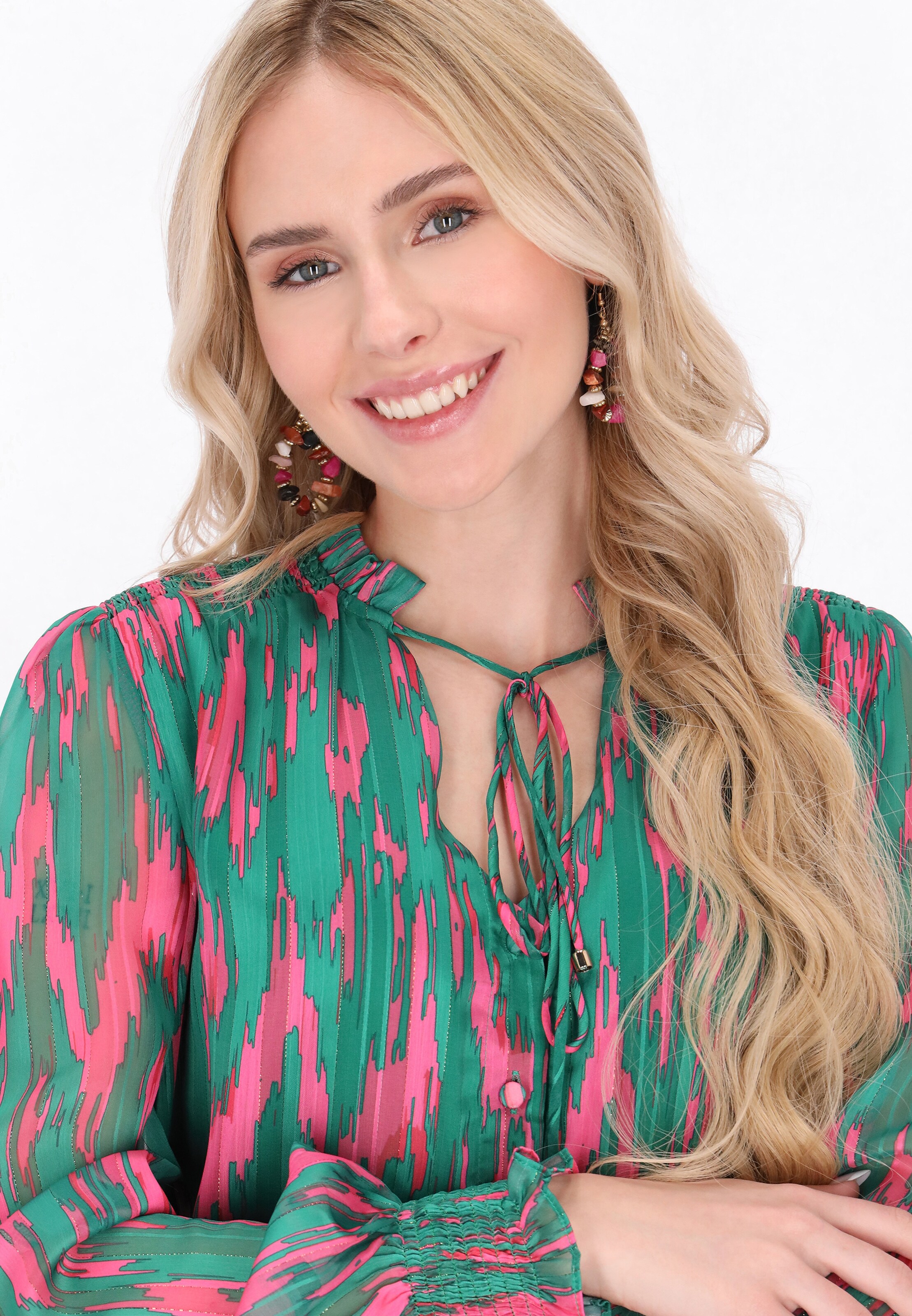IZIA Blouse in Green