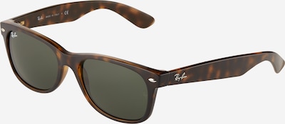 Ray-Ban Lunettes de soleil 'NEW WAYFARER' en cognac / brun foncé, Vue avec produit