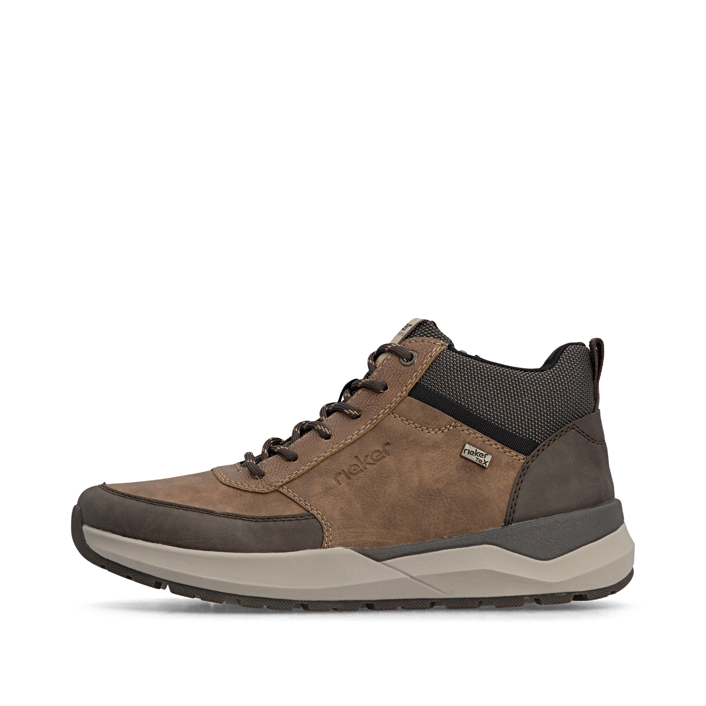 Bottines à lacets Rieker en marron