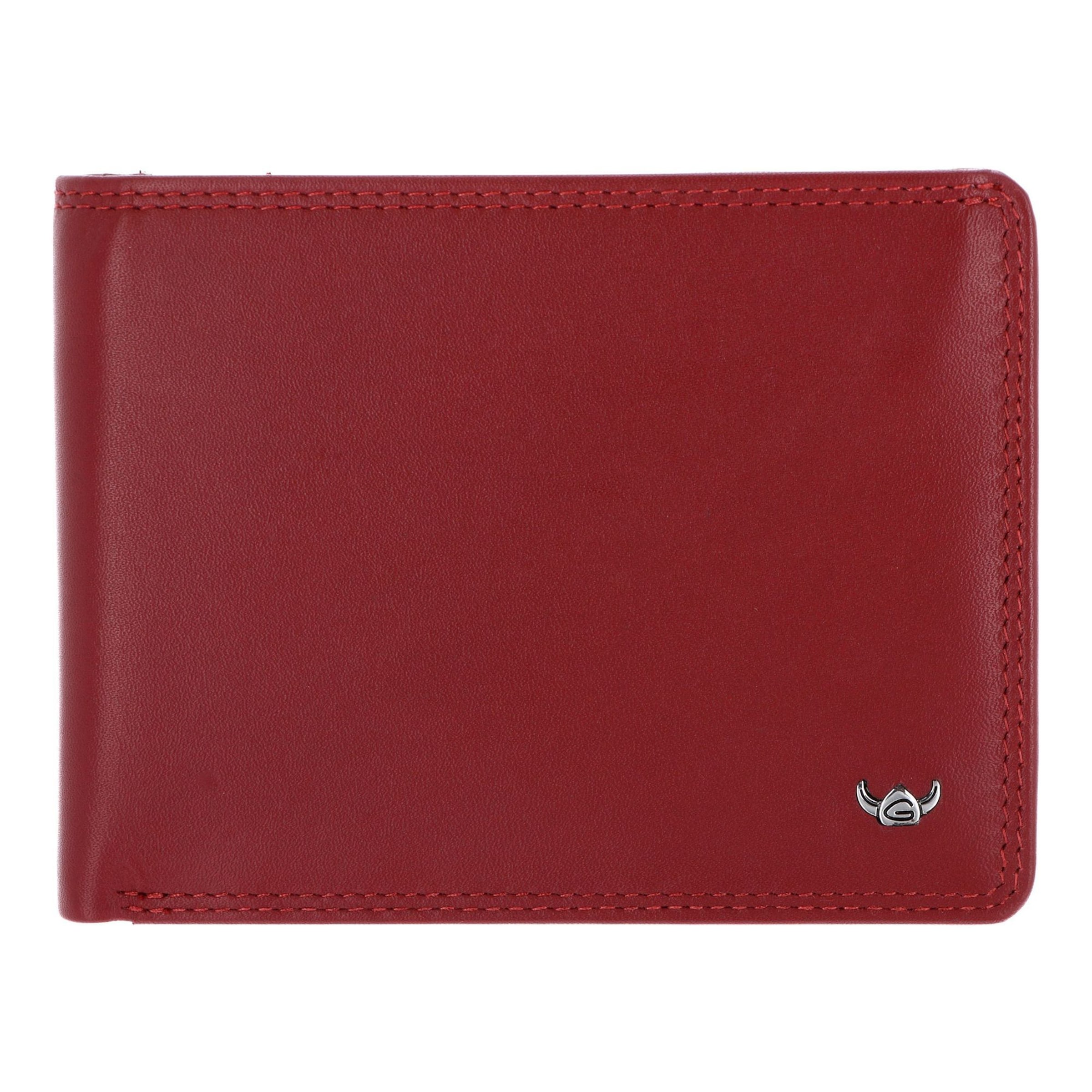 GOLDEN HEAD Portemonnee 'Polo ' in Rood: voorkant