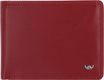 Porte-monnaies 'Polo ' GOLDEN HEAD en rouge : devant