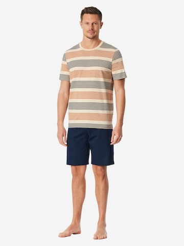 SCHIESSER Pajama short 'Casual Nightwear' in Mixed colours: front