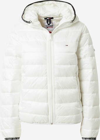 Tommy Jeans Between-Season Jacket in White: front