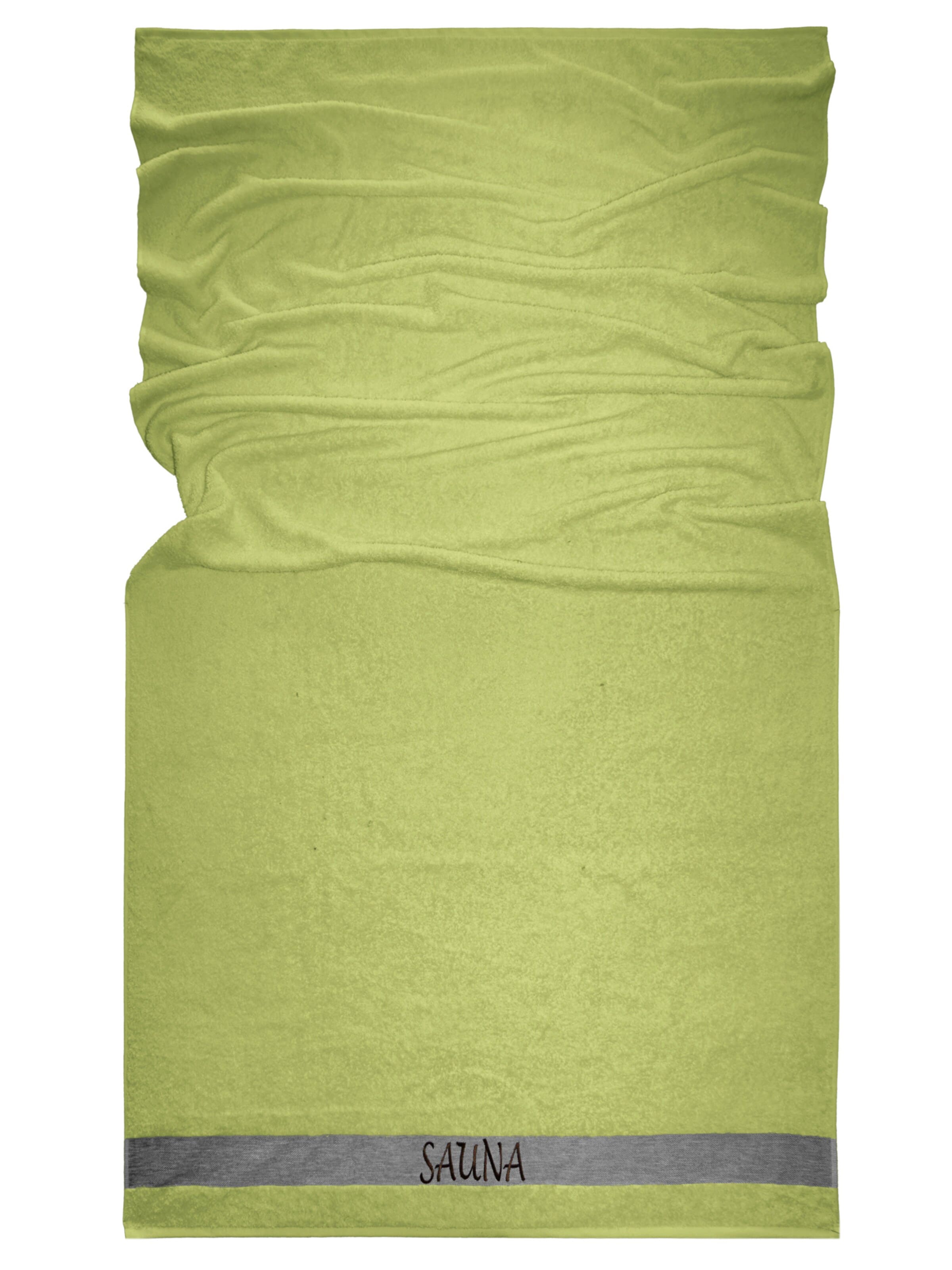 Lashuma Towel 'Lima' in Green: front