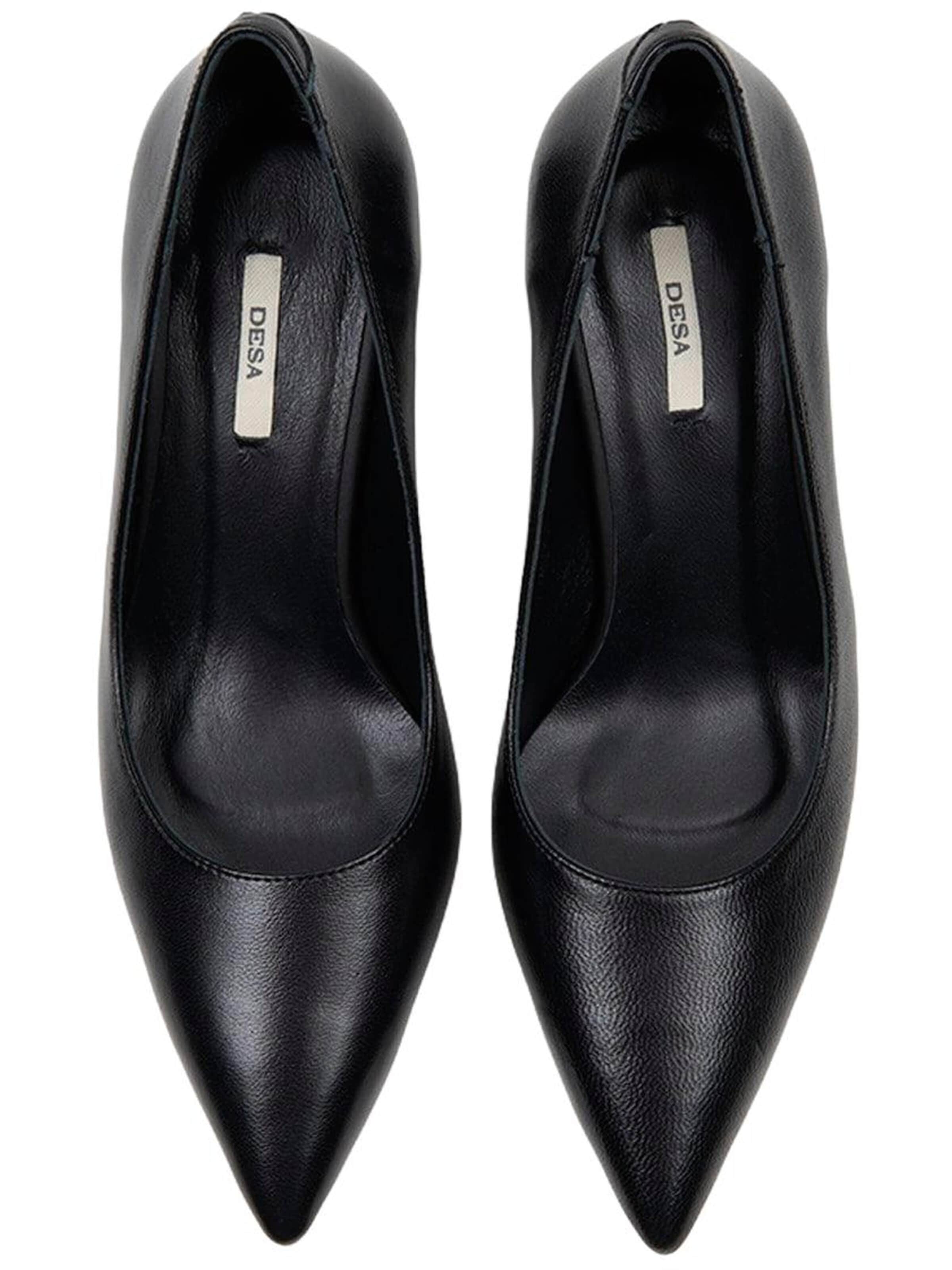 Desa - Zapatos con plataforma en negro