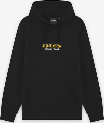 Pull-over Lyle & Scott en noir : devant