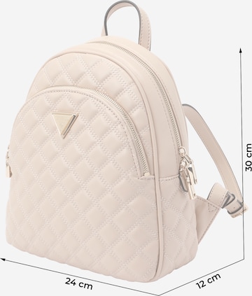 Guess backpack beige on sale