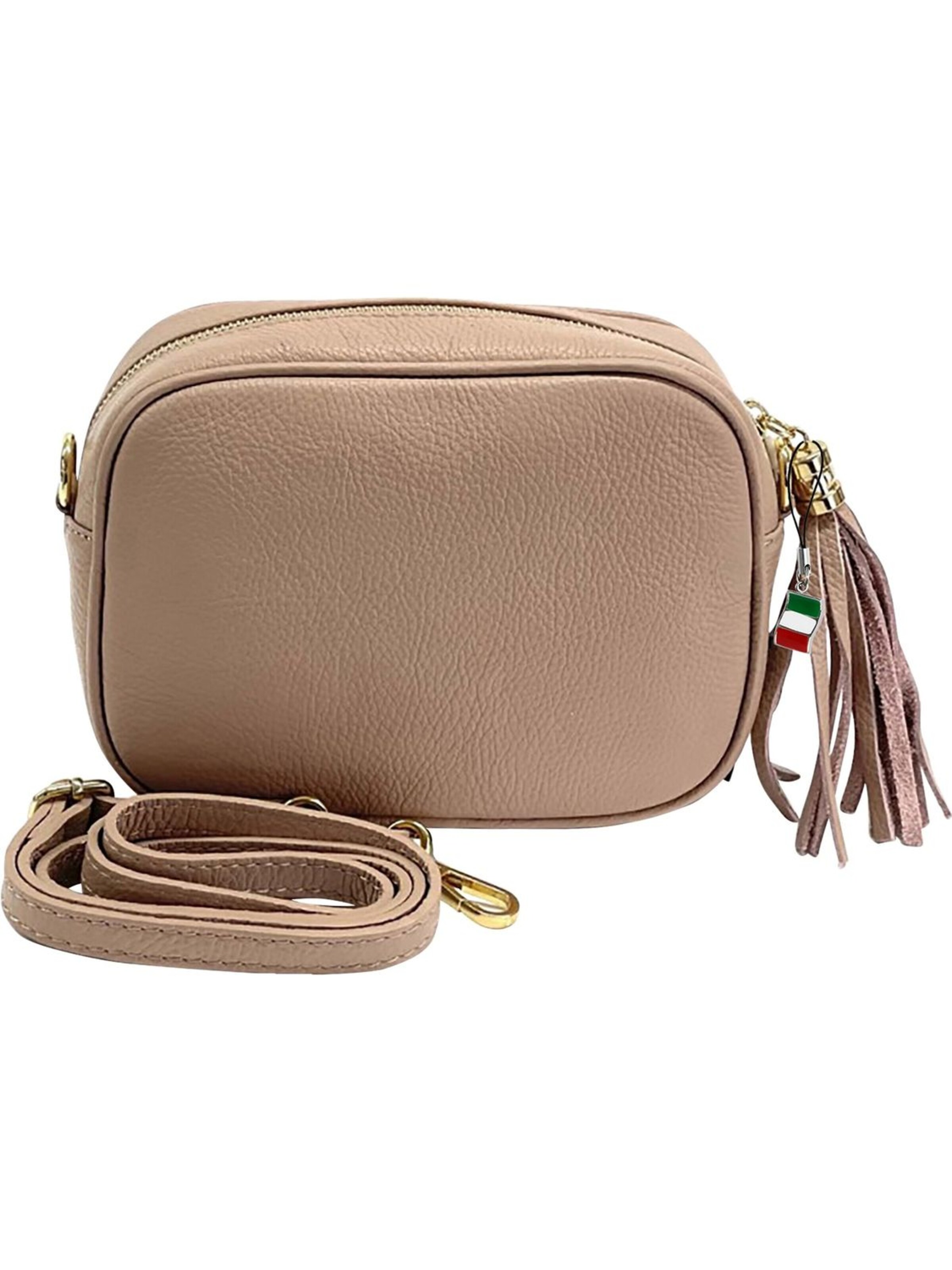 Florence Schoudertas in Roze: voorkant