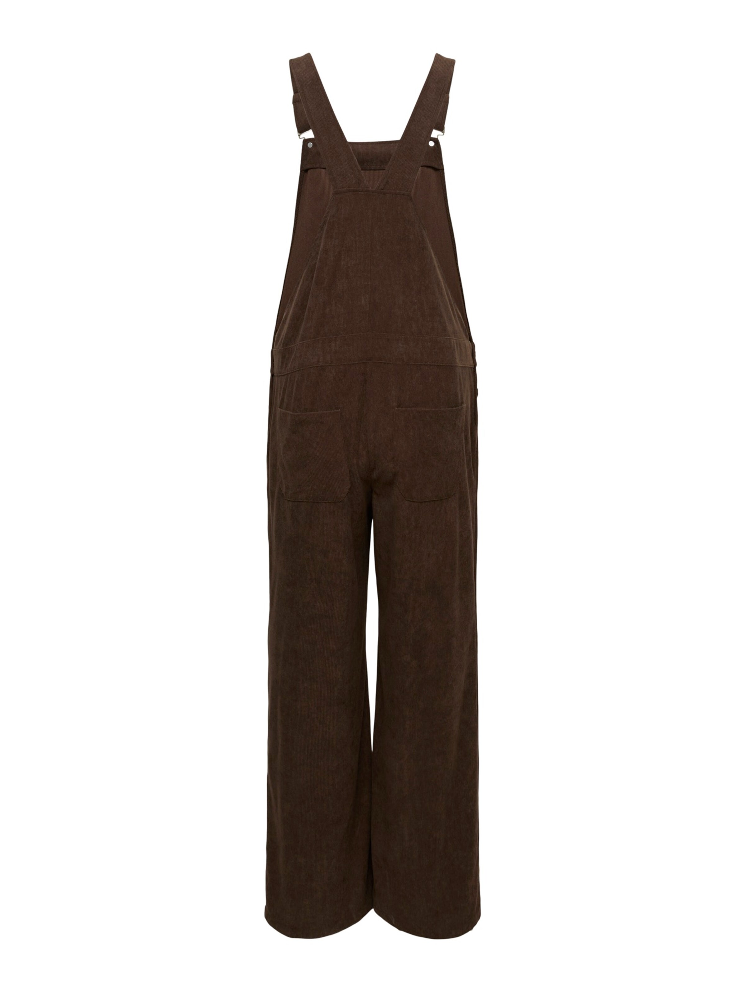 MAMALICIOUS Wide leg Overalls 'MLJACIA' in Brown