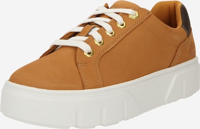 TIMBERLAND Låg sneaker i mörkbrun / guldgul, Produktvy