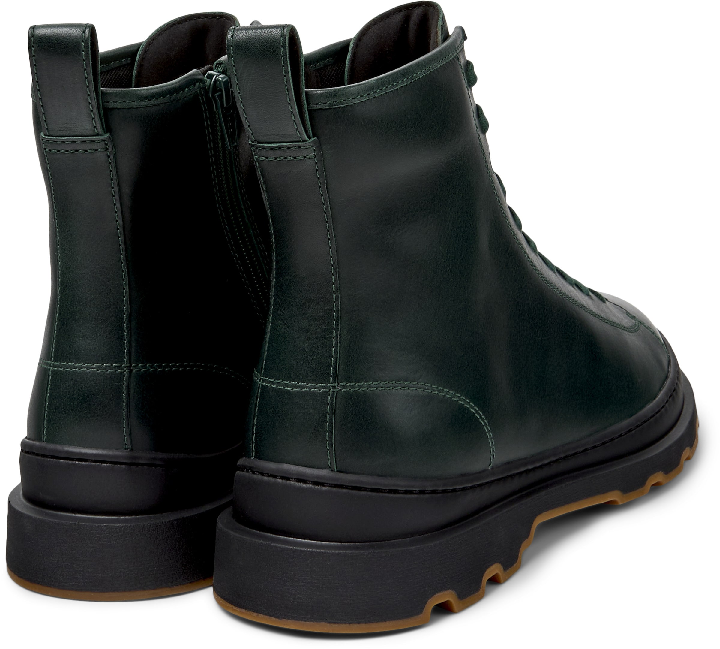 Boots stringati 'Brutus+' di CAMPER in verde