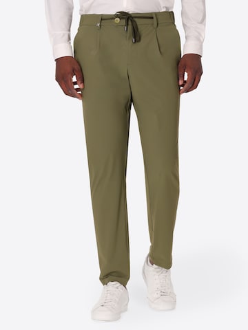 Regular Pantalon fonctionnel 'T. ACTIVE. ' Distretto12 en vert : devant