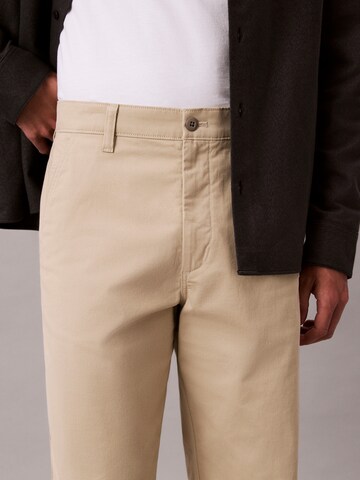 Calvin Klein Jeans Loosefit Lærredsbukser i brun