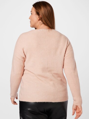 Vero Moda Curve Sweater in Pink