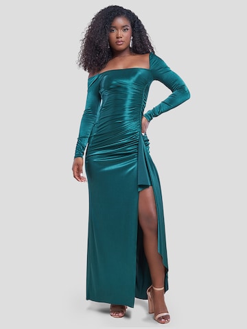GODDIVA Avondjurk in Groen