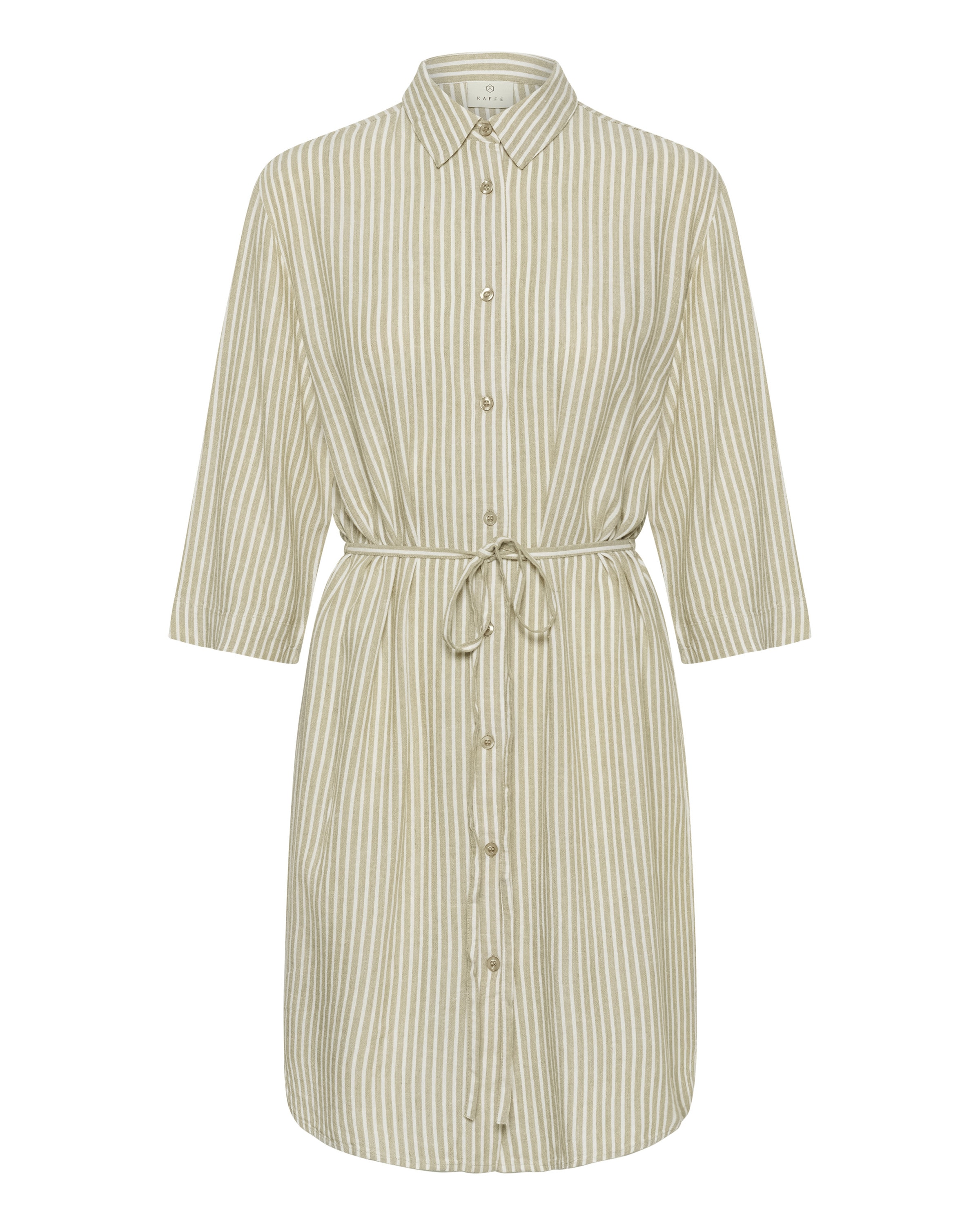 Kaffe Kleid in Beige: Vorderseite