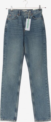 Gina Tricot Jeans in 25-26 in Blue: front