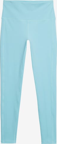 4F Skinny Sportbroek in Blauw: voorkant