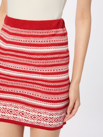 ABOUT YOU Skirt 'Rana' in Red