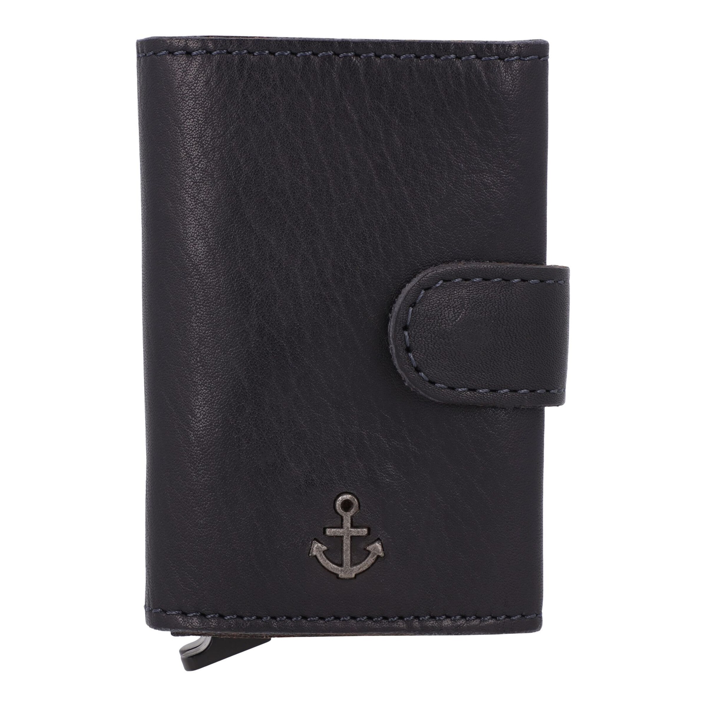 Harbour 2nd Wallet 'Anchor Love Robin' in Blue: front