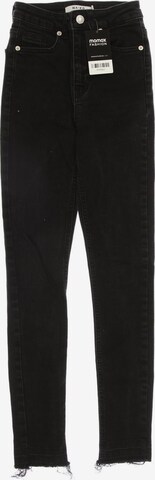 NA-KD Jeans 25-26 in Schwarz: predná strana