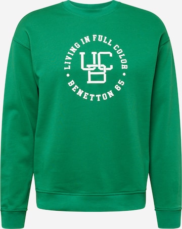 UNITED COLORS OF BENETTON Sweatshirt i grøn: forside