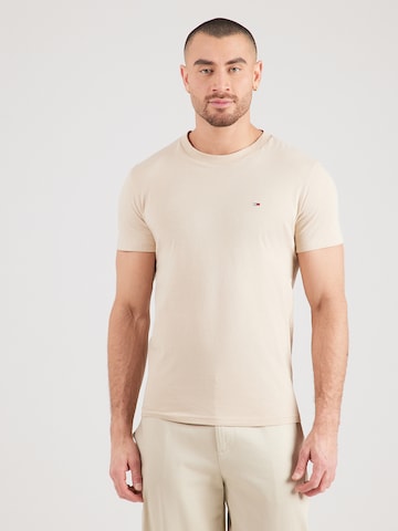 Tommy Jeans Shirt in Beige: front