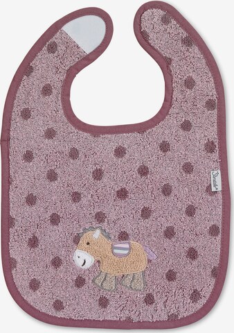 STERNTALER Bib 'Pauline' in Purple: front