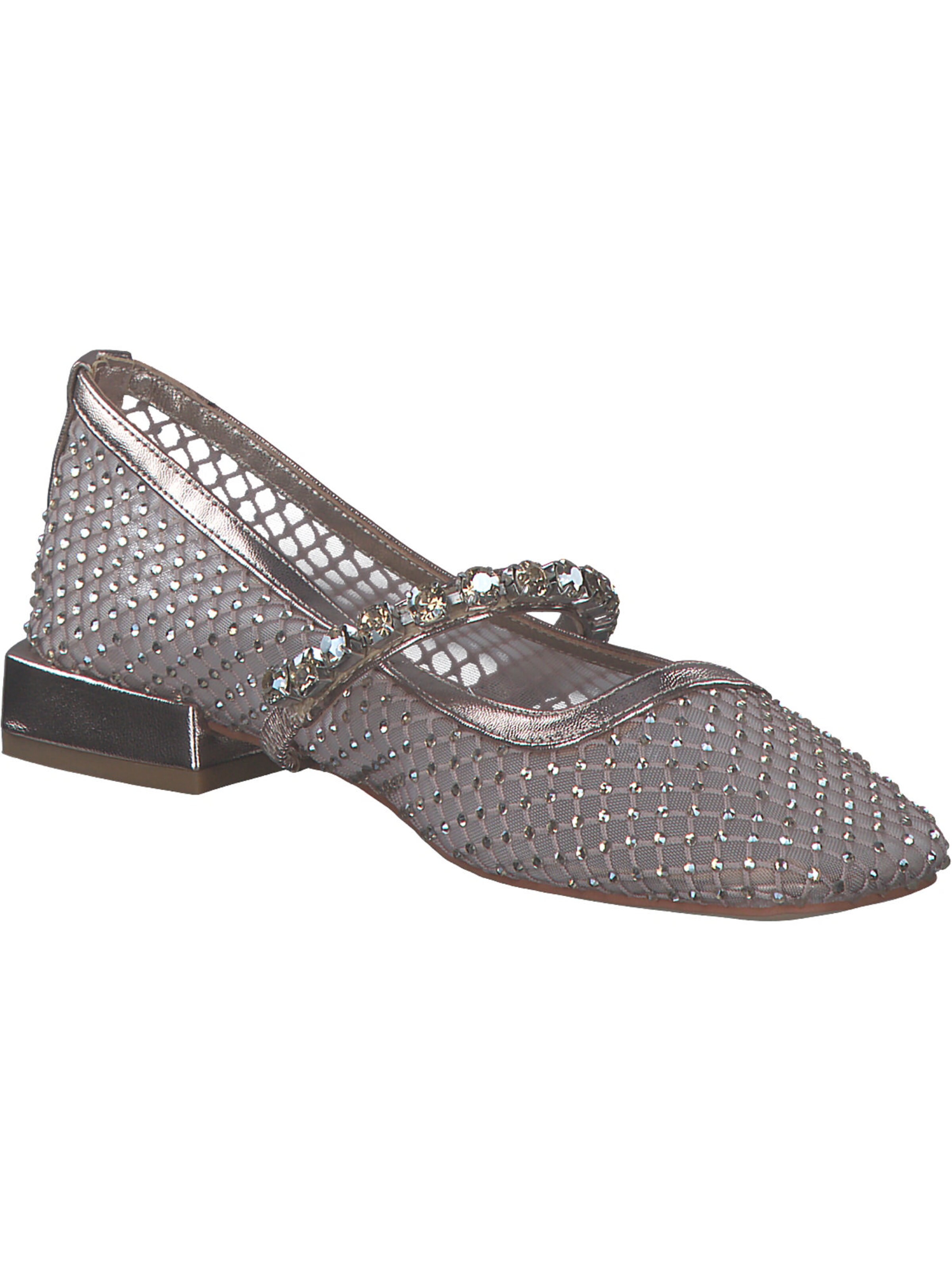 Alma En Pena Strap ballerina in Bronze