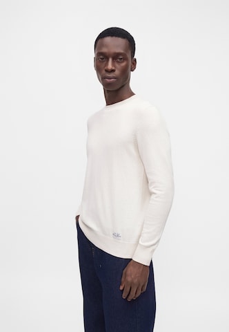 Pepe Jeans - Jersey 'Andre' en blanco: frente