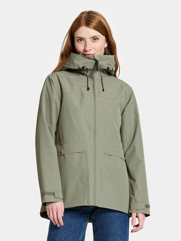 Didriksons Outdoorjas 'Joanna' in Groen: voorkant