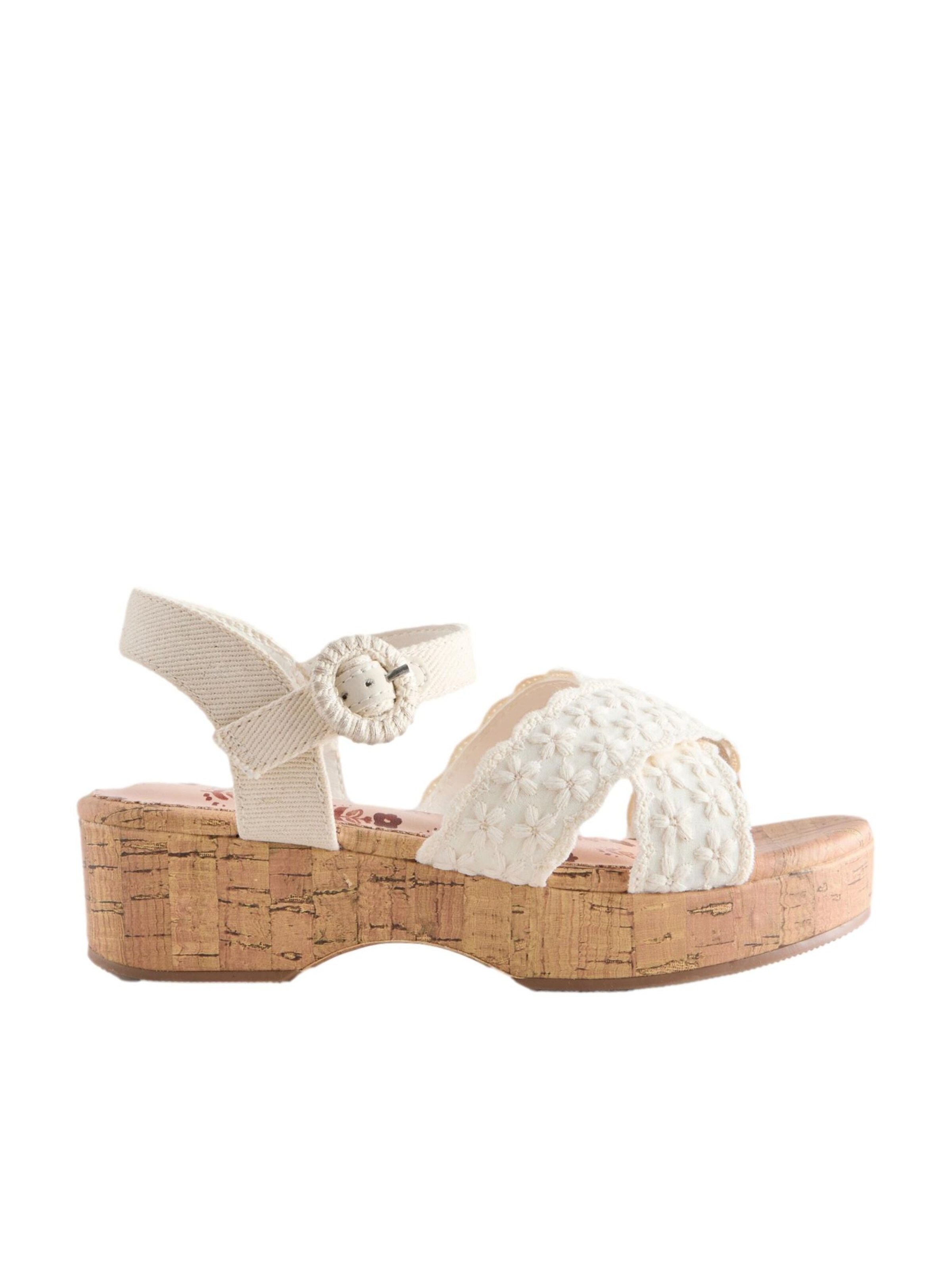 Next Sandal in White