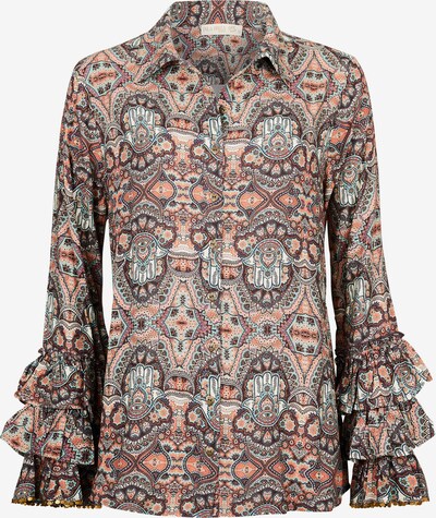 Isla Ibiza Bonita Blouse 'Meca' in mischfarben, Produktansicht