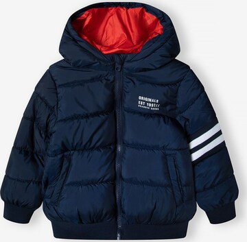 MINOTI Winter Jacket in Blue: front