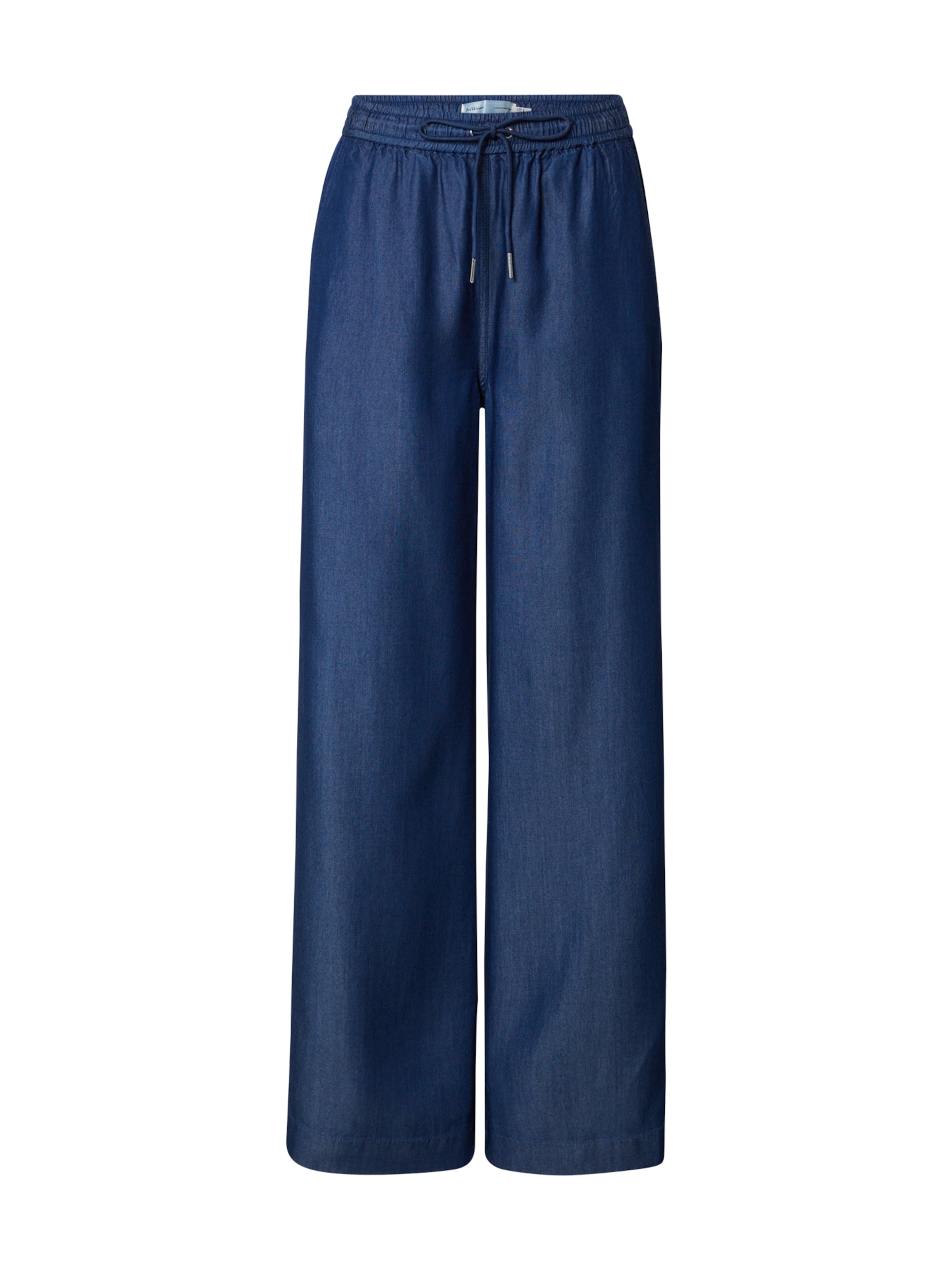 InWear Wide Leg Hose 'Gazin' in Blau: Vorderseite