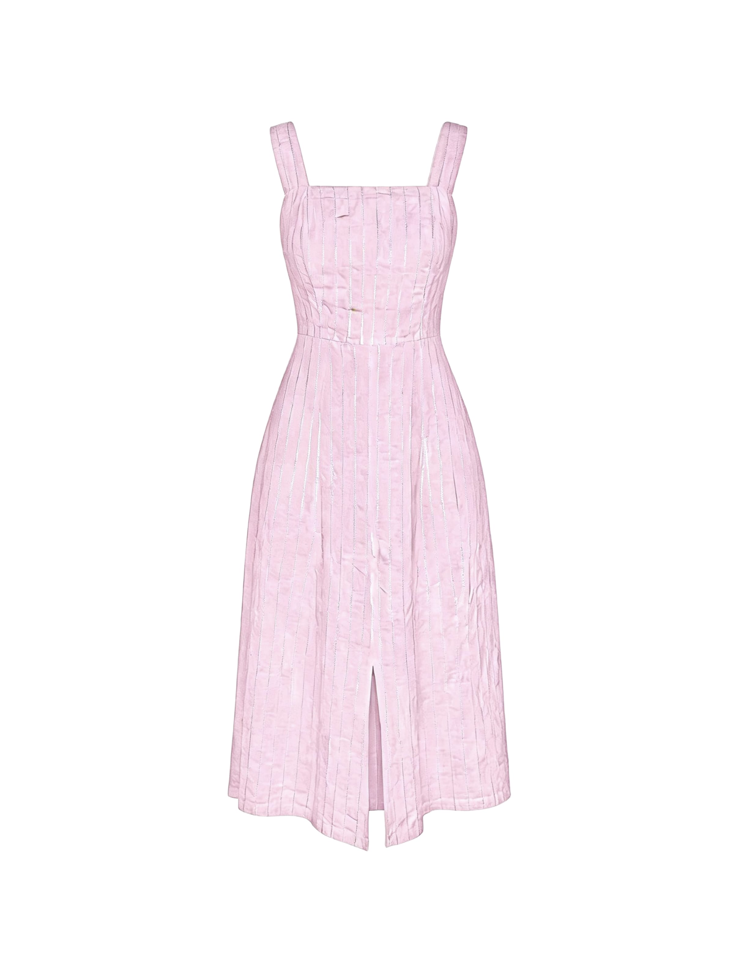Haris Cotton Dress 'Haris' in Pink: front