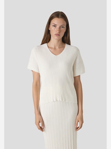 Pull-over MAERZ Muenchen en blanc : devant