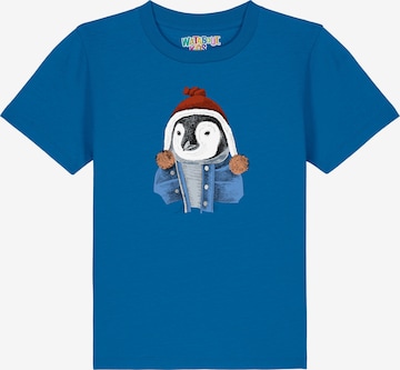 T-Shirt 'Pinguin' watabout.kids en bleu : devant