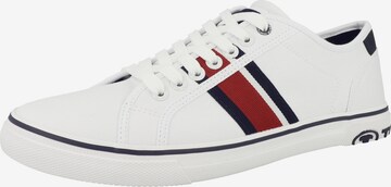 TOM TAILOR Platform trainers in White: front