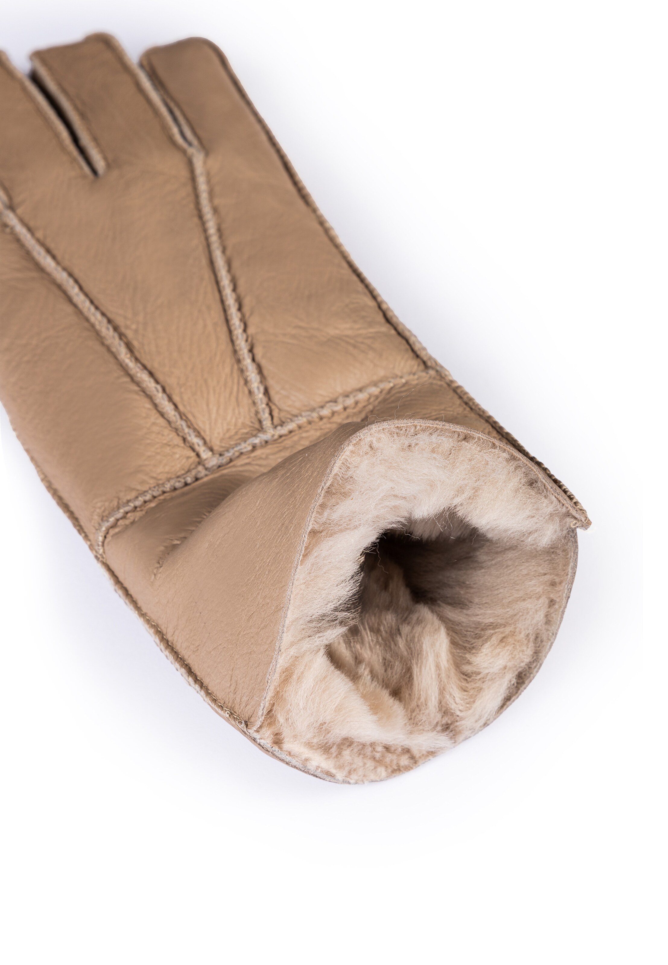 Roeckl Vingerhandschoenen 'ELSFJORD' in Beige