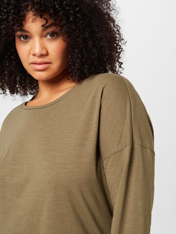 Noisy May Curve Shirt 'MATHILDE' in Green